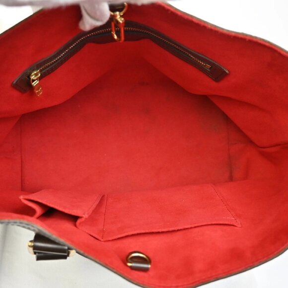 LOUIS VUITTON Hampstead PM Shoulder Bag Damier Ebene Leather BN N51205 10EF275 - Picture 8 of 16